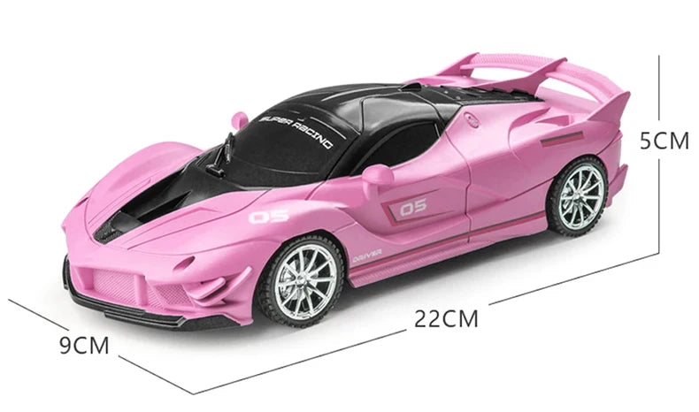Ferrari Remote Control Car – 1:18 Scale High-Speed RC Drift Car with LED Lights for Kids