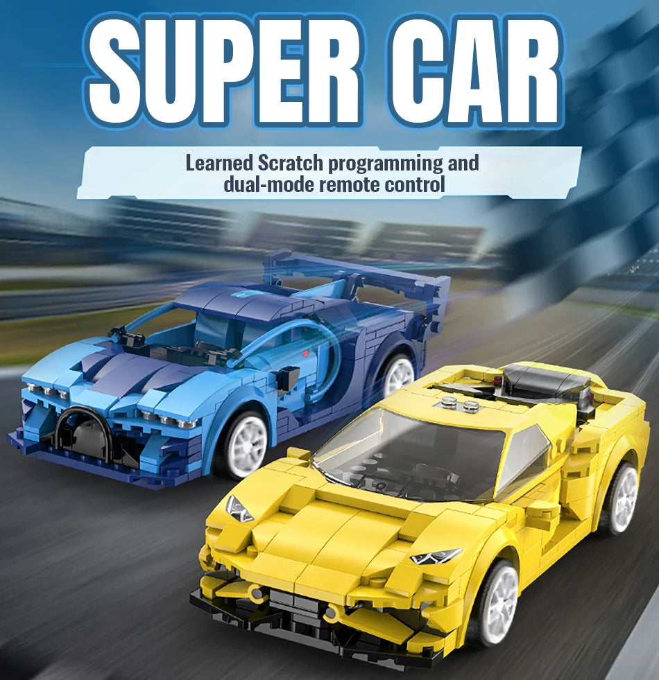Lego Remote Control Car – App-Controlled Sports Racing Car