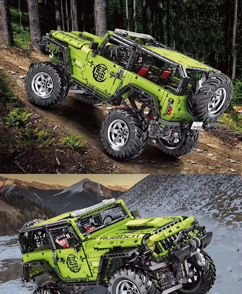 Lego Remote Control Car – Green RC Off-Road SUV (2343pcs)