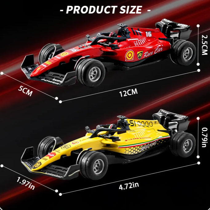 Mini Formula 1 Remote Control Car – Palm-Sized Alloy Racer for Indoor