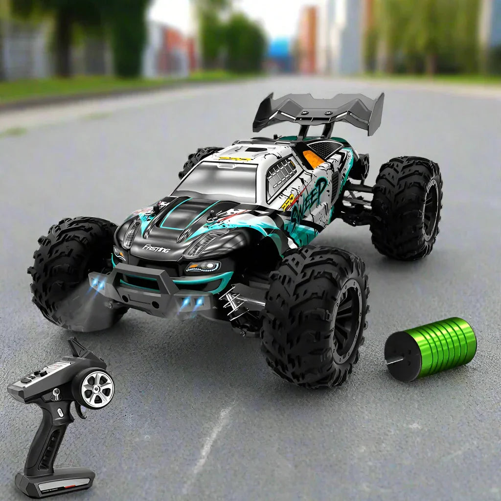 RC Car 70KM/h1:16 4WD With LED Remote Control Car drift monster truck