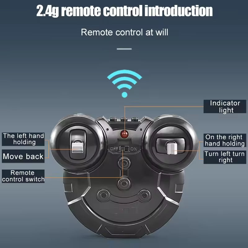 Lego Remote Control Car – Programmable Building Block Racer with LED Lights