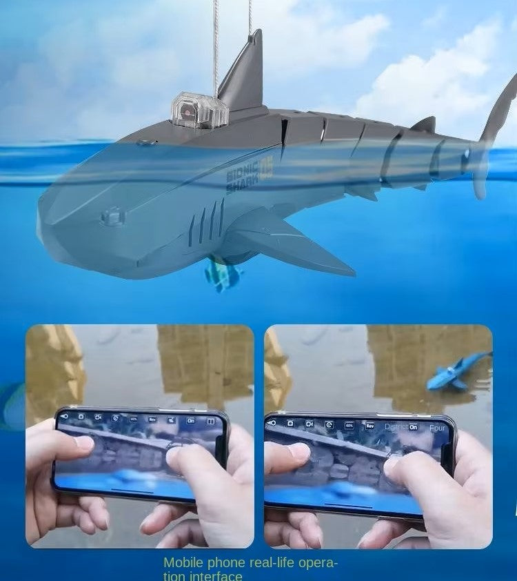 Underwater Remote Control Car – RC Electric Shark Submarine Toy with HD Camera