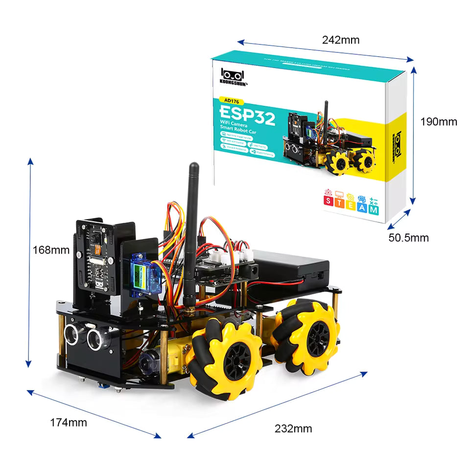 Arduino Remote Control Car – Smart STEM Programming Project Kit