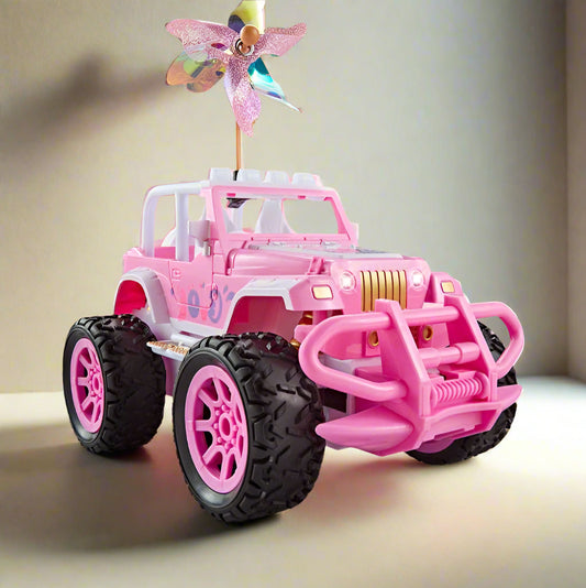 Barbie Remote Control Car – Pink Off-Road RC Car truck