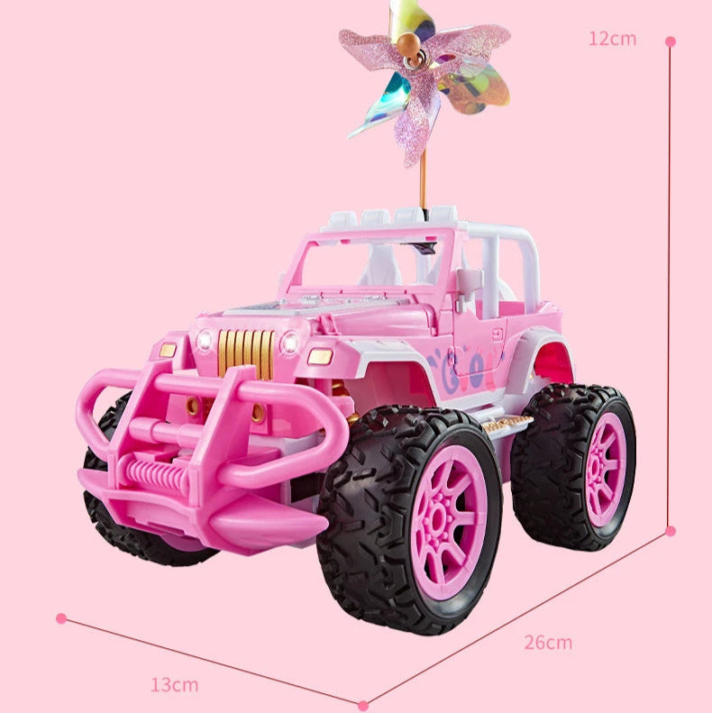 Barbie Remote Control Car – Pink Off-Road RC Car truck