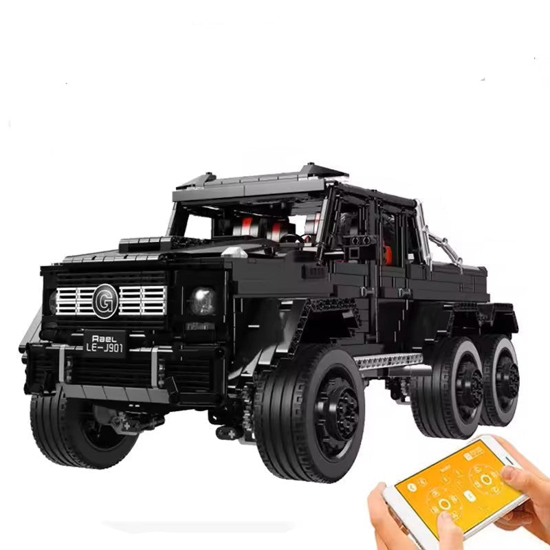 Lego Remote Control Car – Black Advanced SUV RC Model (3300pcs)