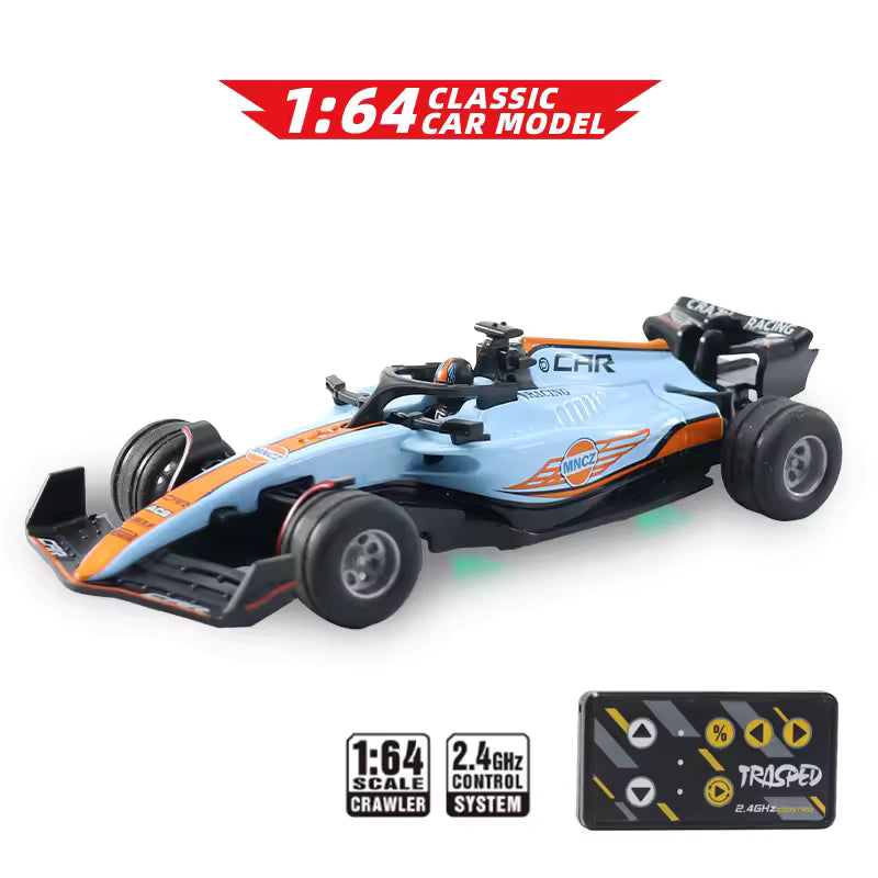 Mini Formula 1 Remote Control Car – Palm-Sized Alloy Racer for Indoor
