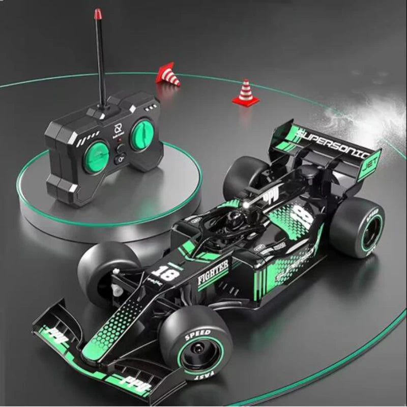 Formula 1 Remote Control Car – High-Speed Drift and Spray Action