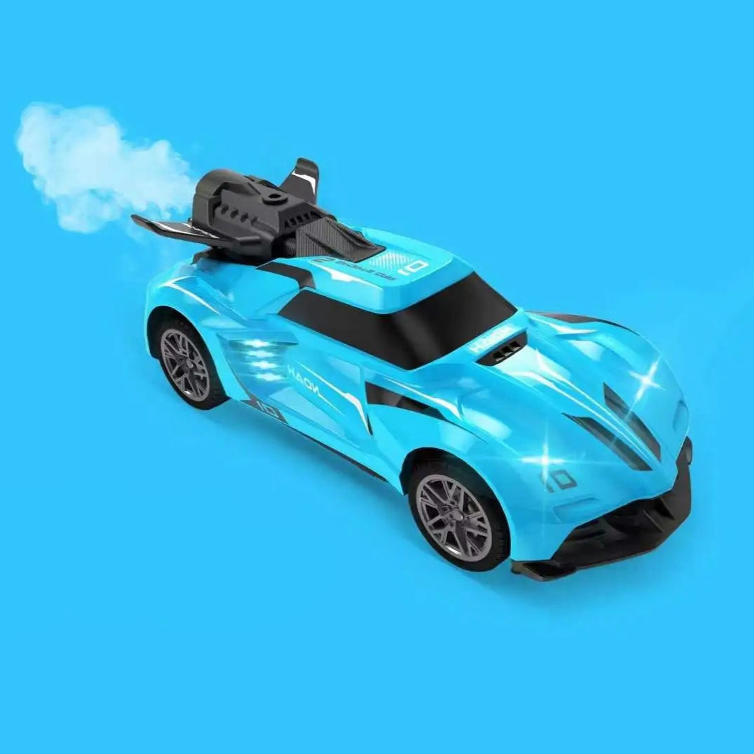 Lamborghini Remote Control Car with LED Lights & Spray – 1:24 Scale Stunt RC Car for Kids