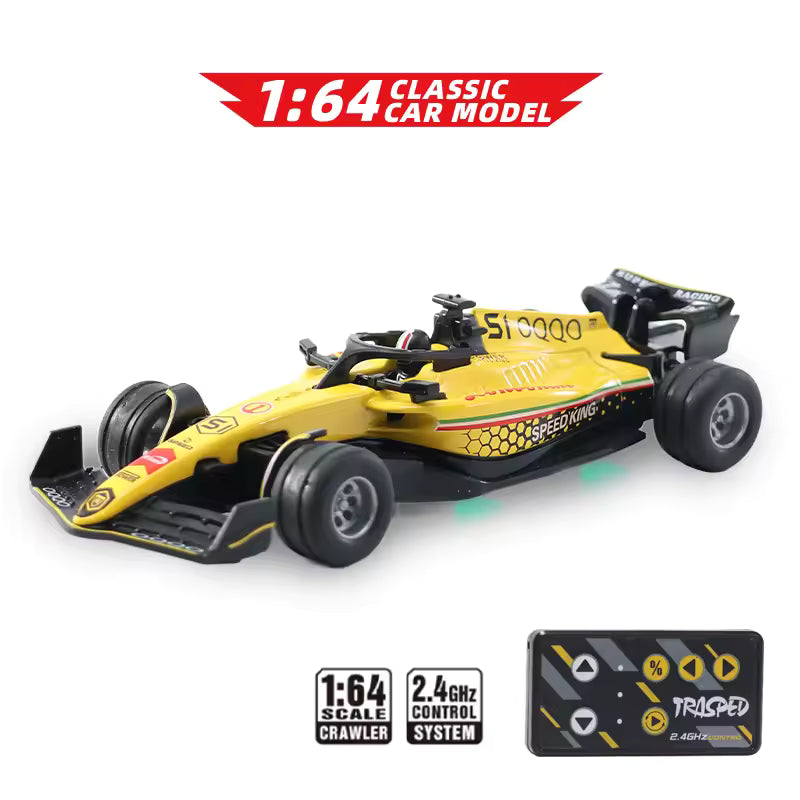 Mini Formula 1 Remote Control Car – Palm-Sized Alloy Racer for Indoor