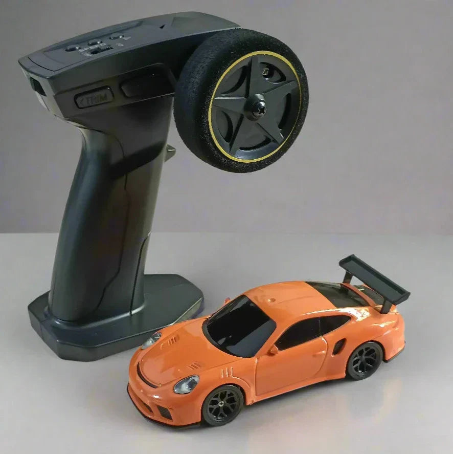 remote control car for drifting porsche 911 orange