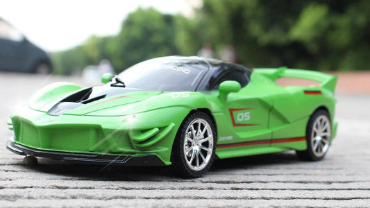 Ferrari Remote Control Car Green – 1:18 Scale High-Speed RC Drift Car with LED Lights for Kids (Copy)
