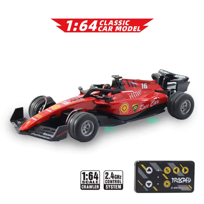 Mini Formula 1 Remote Control Car – Palm-Sized Alloy Racer for Indoor