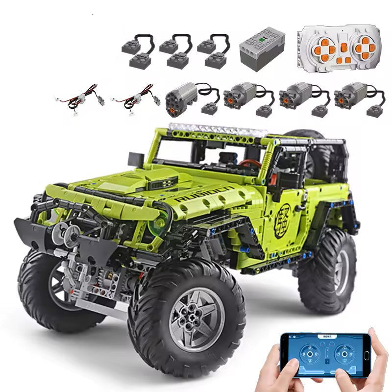Lego Remote Control Car – Green RC Off-Road SUV (2343pcs)