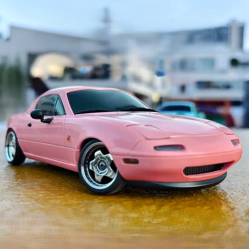 Barbie Remote Control mazda Car – 1:18 Drift Car with Lights & Stunt Features