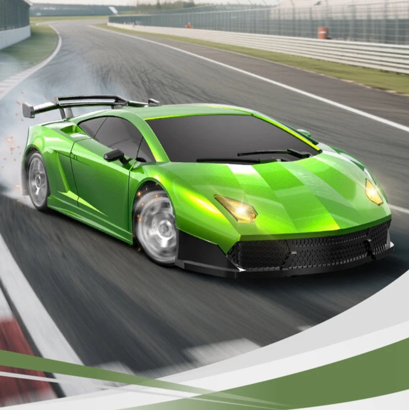 Lamborghini Remote Control Drift Car with Gyroscope – High-Speed Mini RC Car with LED Lights