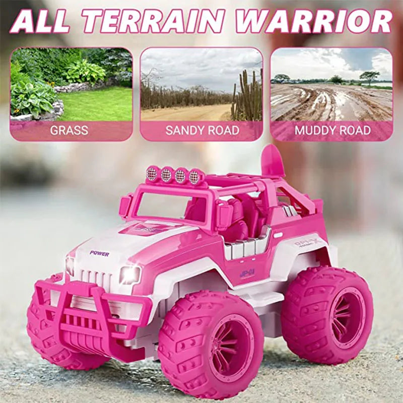 Barbie Remote Control Car - 1:12 4WD Off-Road Vehicle