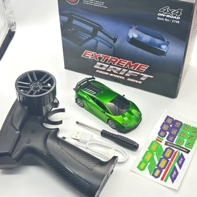Lamborghini Remote Control Car Drift  with Gyroscope –Mini Remote control Car with LED Lights (Copy)