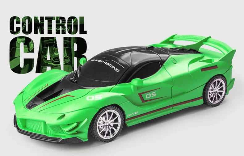 Ferrari Remote Control Car Green – 1:18 Scale High-Speed RC Drift Car with LED Lights for Kids (Copy)