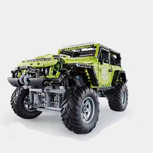Lego Remote Control Car – Green RC Off-Road SUV (2343pcs)