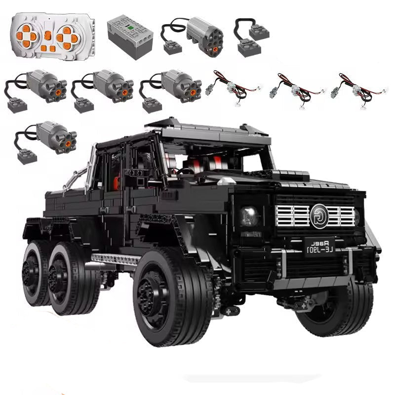 Lego Remote Control Car – Black Advanced SUV RC Model (3300pcs)