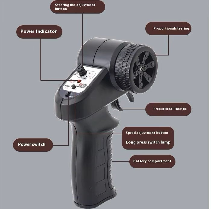 1/16 Scale Mini VW Beetle Hardtop Sedan RC Car (1949-1963 Model)